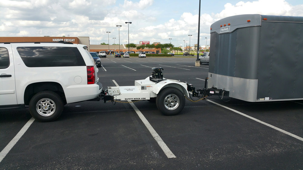 automated safety hitch for suv